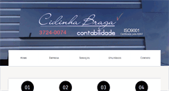 Desktop Screenshot of cidinhabragacontabilidade.com.br